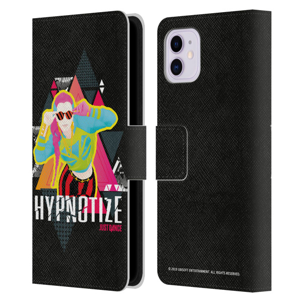 Just Dance Artwork Compositions Hypnotize Leather Book Wallet Case Cover For Apple iPhone 11