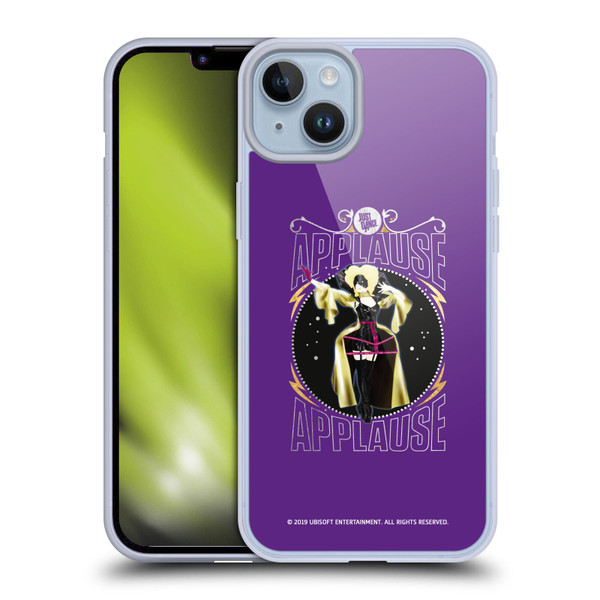 Just Dance Artwork Compositions Applause Soft Gel Case for Apple iPhone 14 Plus