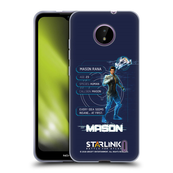 Starlink Battle for Atlas Character Art Mason Soft Gel Case for Nokia C10 / C20