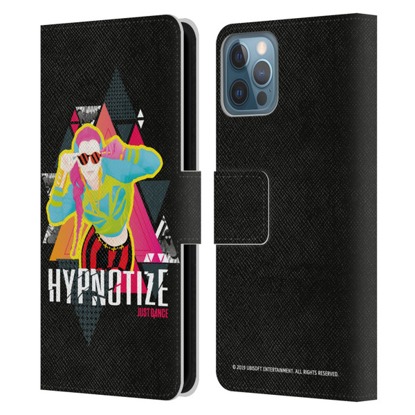 Just Dance Artwork Compositions Hypnotize Leather Book Wallet Case Cover For Apple iPhone 12 / iPhone 12 Pro