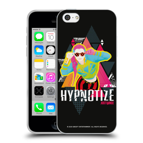 Just Dance Artwork Compositions Hypnotize Soft Gel Case for Apple iPhone 5c