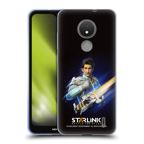 Starlink Battle for Atlas Character Art Mason Arana Soft Gel Case for Nokia C21