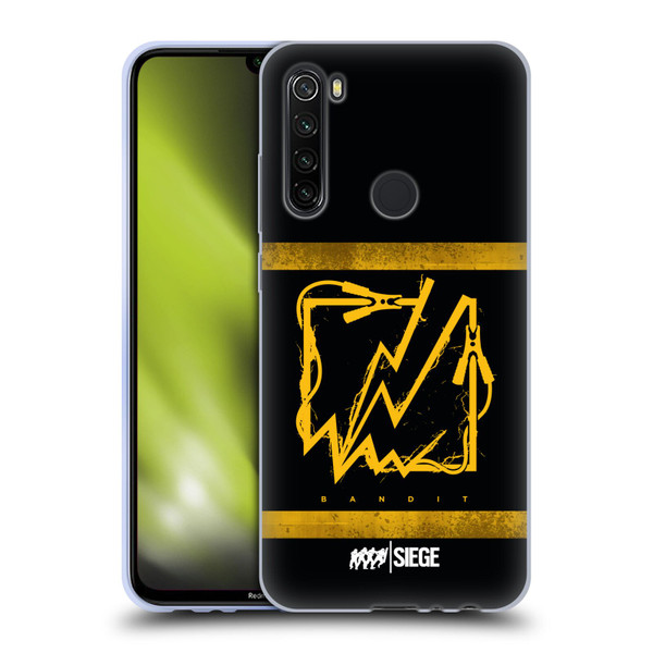 Tom Clancy's Rainbow Six Siege Icons Bandit Soft Gel Case for Xiaomi Redmi Note 8T