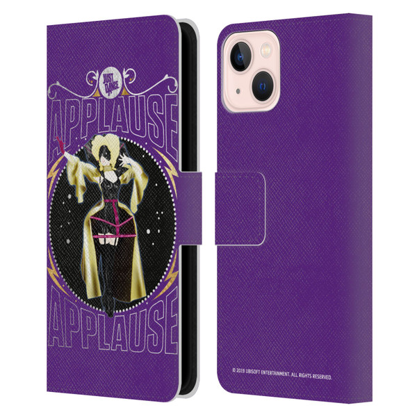 Just Dance Artwork Compositions Applause Leather Book Wallet Case Cover For Apple iPhone 13