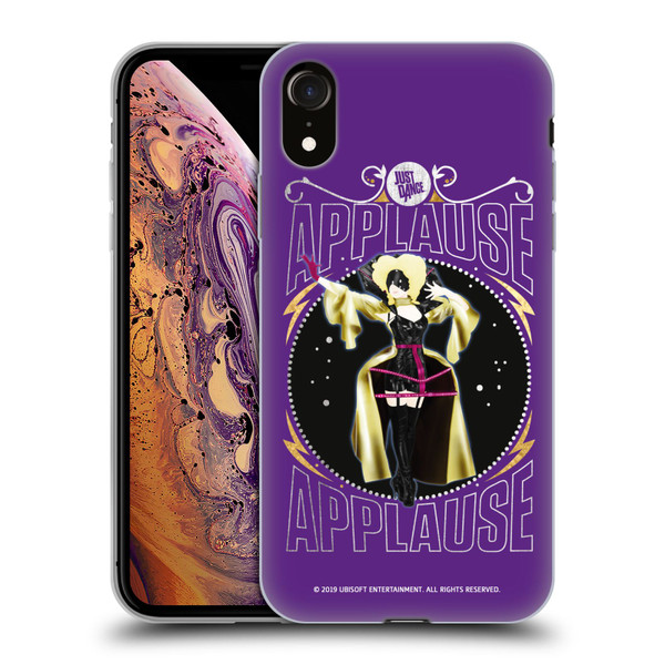 Just Dance Artwork Compositions Applause Soft Gel Case for Apple iPhone XR