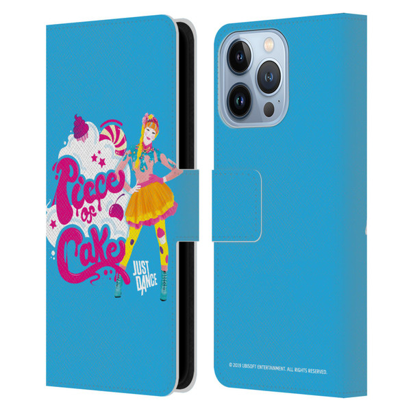 Just Dance Artwork Compositions Piece Of Cake Leather Book Wallet Case Cover For Apple iPhone 13 Pro