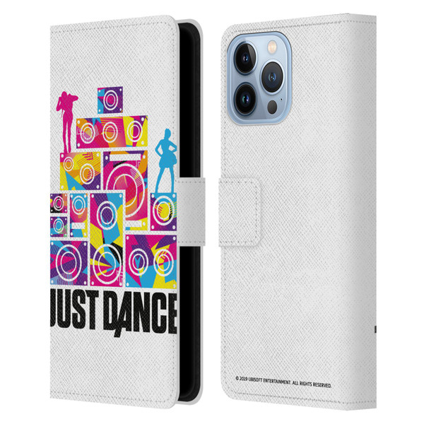 Just Dance Artwork Compositions Silhouette 4 Leather Book Wallet Case Cover For Apple iPhone 13 Pro Max