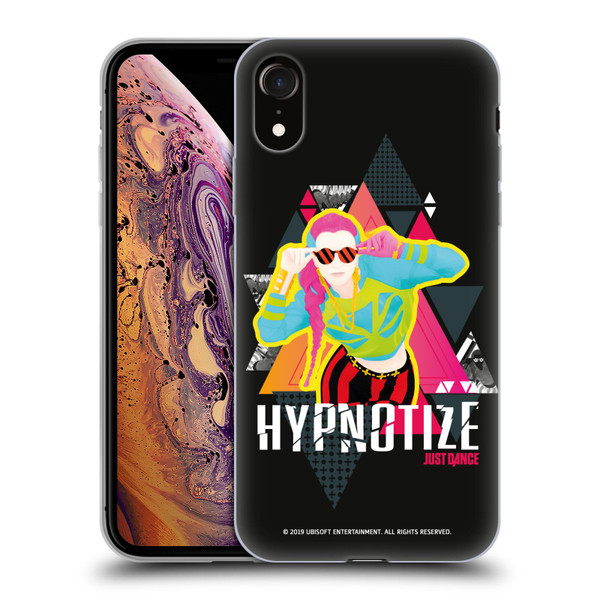 Just Dance Artwork Compositions Hypnotize Soft Gel Case for Apple iPhone XR