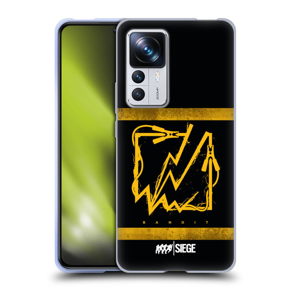 Tom Clancy's Rainbow Six Siege Icons Bandit Soft Gel Case for Xiaomi 12T Pro