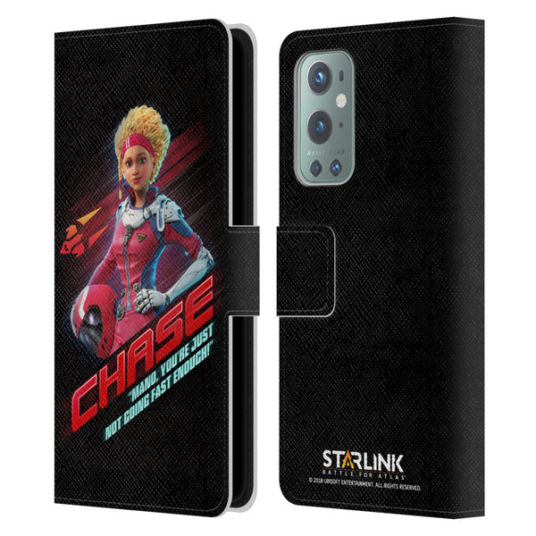 Starlink Battle for Atlas Character Art Calisto Chase Da Silva Leather Book Wallet Case Cover For OnePlus 9