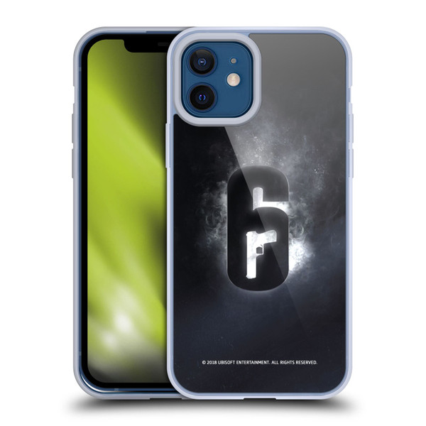 Tom Clancy's Rainbow Six Siege Logos Glow Soft Gel Case for Apple iPhone 12 / iPhone 12 Pro