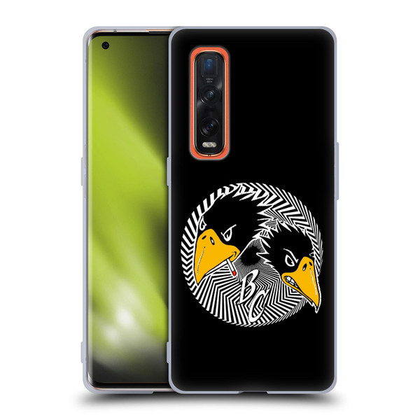 The Black Crowes Graphics Artwork Soft Gel Case for OPPO Find X2 Pro 5G