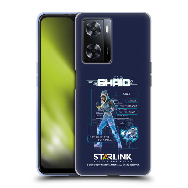 Starlink Battle for Atlas Character Art Shaid 2 Soft Gel Case for OPPO A57s