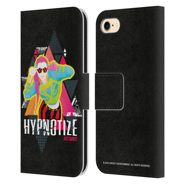 Just Dance Artwork Compositions Hypnotize Leather Book Wallet Case Cover For Apple iPhone 7 / 8 / SE 2020 & 2022