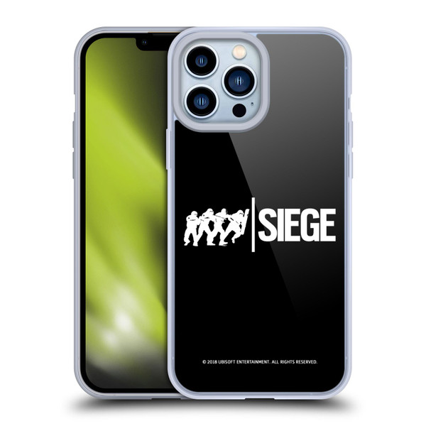 Tom Clancy's Rainbow Six Siege Logos Attack Soft Gel Case for Apple iPhone 13 Pro Max