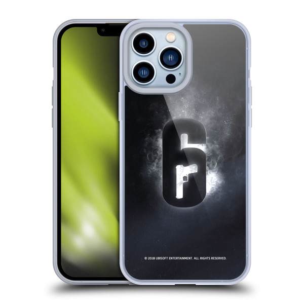 Tom Clancy's Rainbow Six Siege Logos Glow Soft Gel Case for Apple iPhone 13 Pro Max