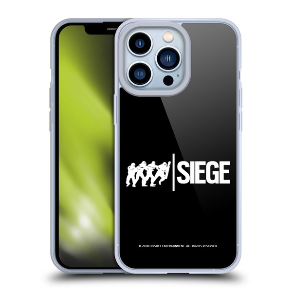 Tom Clancy's Rainbow Six Siege Logos Attack Soft Gel Case for Apple iPhone 13 Pro
