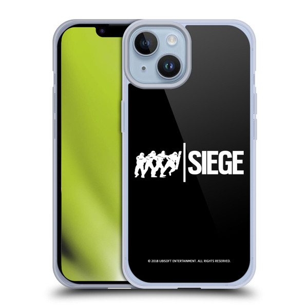 Tom Clancy's Rainbow Six Siege Logos Attack Soft Gel Case for Apple iPhone 14