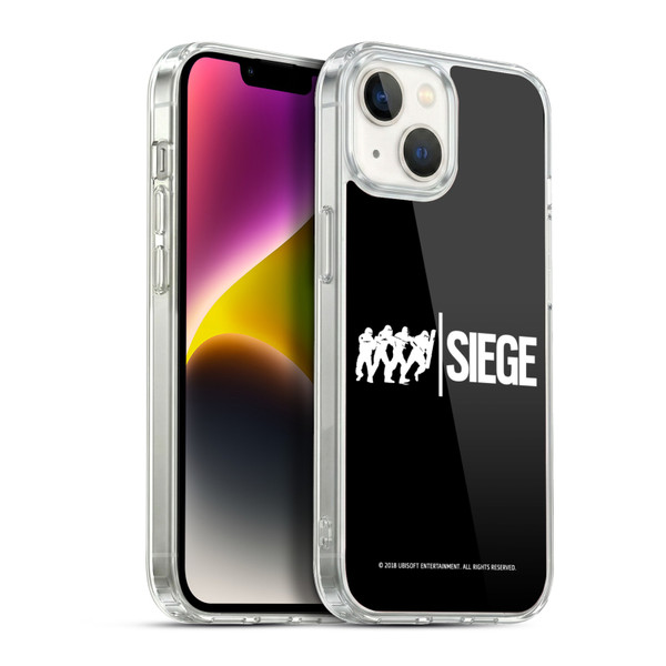 Tom Clancy's Rainbow Six Siege Logos Attack Soft Gel Case for Apple iPhone 14