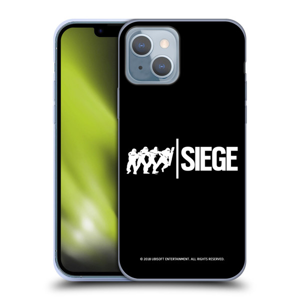 Tom Clancy's Rainbow Six Siege Logos Attack Soft Gel Case for Apple iPhone 14