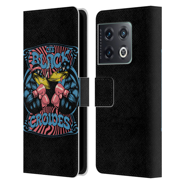 The Black Crowes Graphics Boxing Leather Book Wallet Case Cover For OnePlus 10 Pro