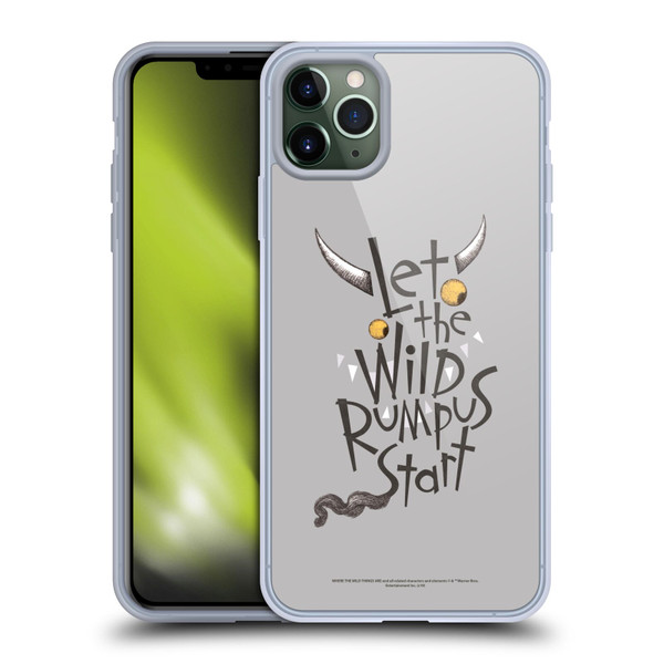 Where the Wild Things Are Literary Graphics Rumpus Soft Gel Case for Apple iPhone 11 Pro Max