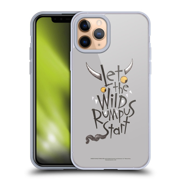 Where the Wild Things Are Literary Graphics Rumpus Soft Gel Case for Apple iPhone 11 Pro
