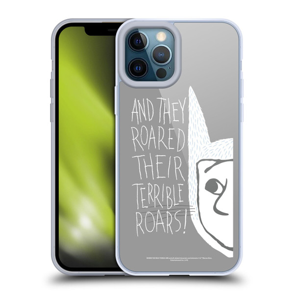 Where the Wild Things Are Literary Graphics Terrible Roars Soft Gel Case for Apple iPhone 12 Pro Max