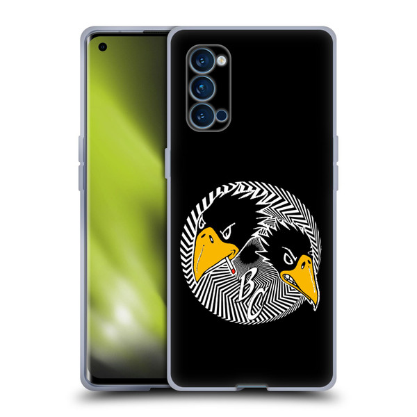 The Black Crowes Graphics Artwork Soft Gel Case for OPPO Reno 4 Pro 5G