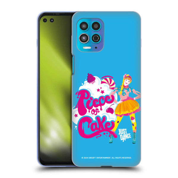 Just Dance Artwork Compositions Piece Of Cake Soft Gel Case for Motorola Moto G100