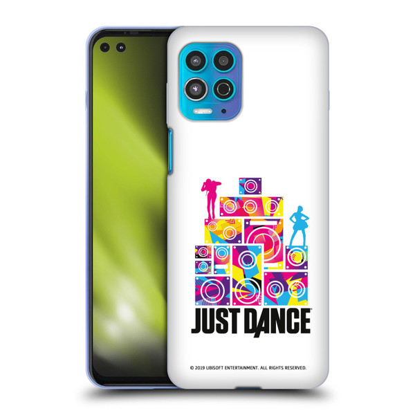 Just Dance Artwork Compositions Silhouette 5 Soft Gel Case for Motorola Moto G100