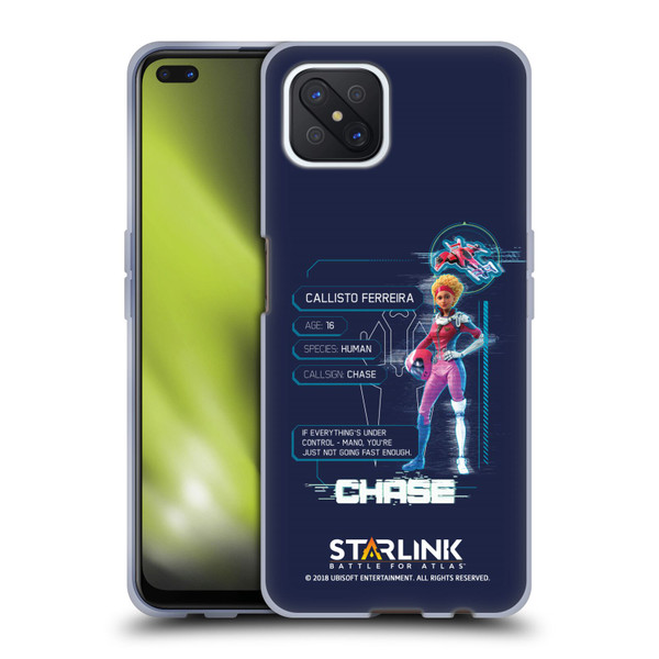 Starlink Battle for Atlas Character Art Chase Soft Gel Case for OPPO Reno4 Z 5G
