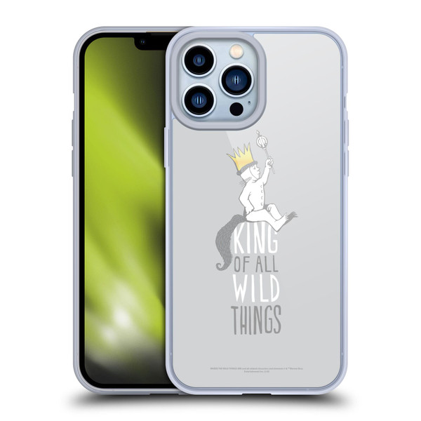 Where the Wild Things Are Literary Graphics King Soft Gel Case for Apple iPhone 13 Pro Max