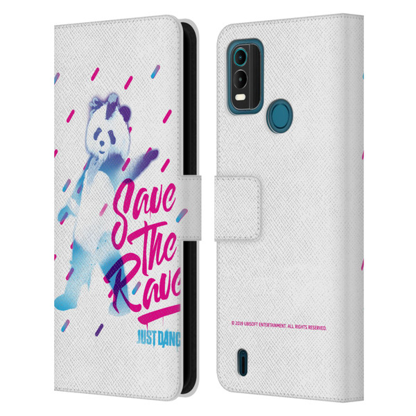 Just Dance Artwork Compositions Save The Rave Leather Book Wallet Case Cover For Nokia G11 Plus