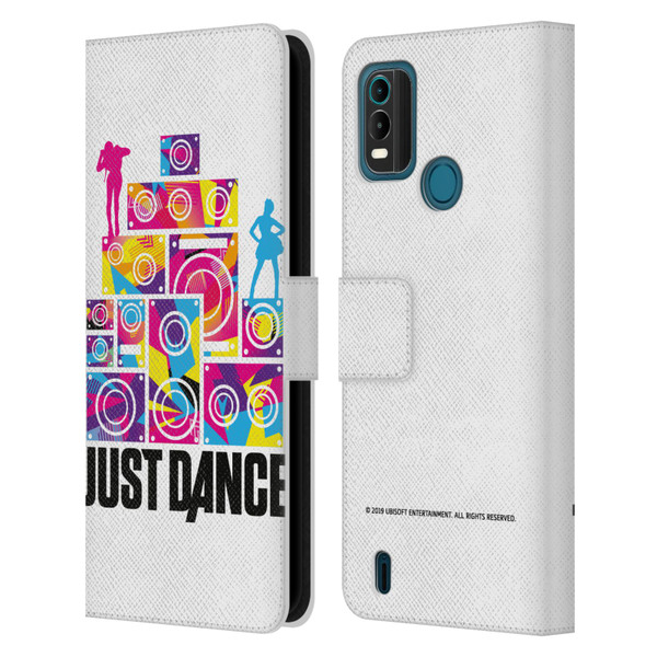 Just Dance Artwork Compositions Silhouette 4 Leather Book Wallet Case Cover For Nokia G11 Plus
