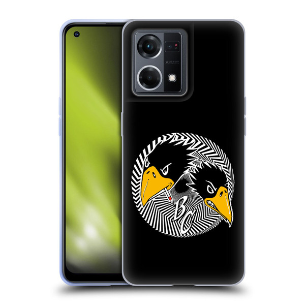 The Black Crowes Graphics Artwork Soft Gel Case for OPPO Reno8 4G