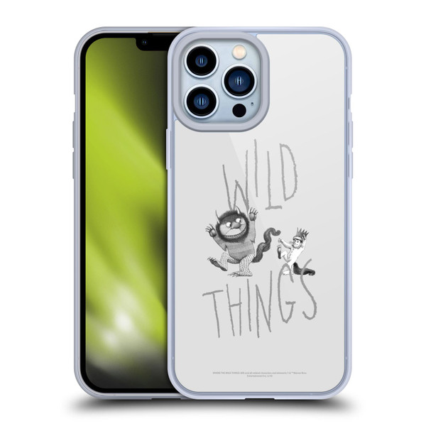 Where the Wild Things Are Literary Graphics Wild Thing Soft Gel Case for Apple iPhone 13 Pro Max