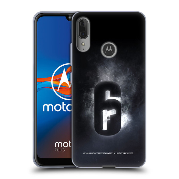 Tom Clancy's Rainbow Six Siege Logos Glow Soft Gel Case for Motorola Moto E6 Plus