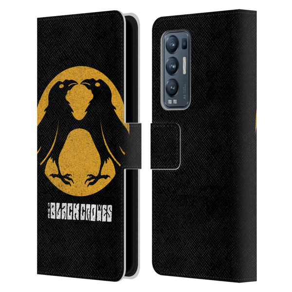 The Black Crowes Graphics Circle Leather Book Wallet Case Cover For OPPO Find X3 Neo / Reno5 Pro+ 5G