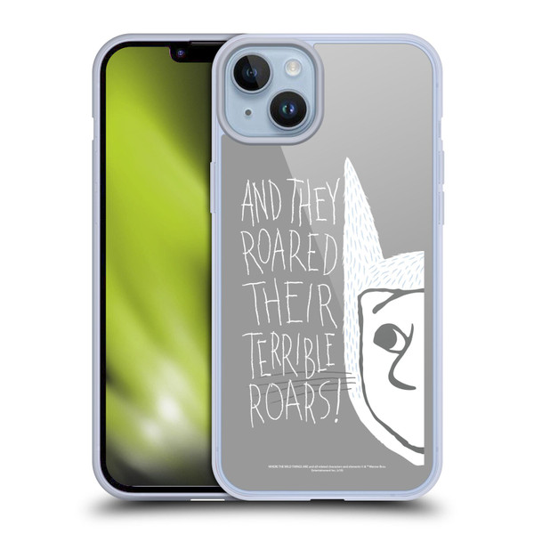 Where the Wild Things Are Literary Graphics Terrible Roars Soft Gel Case for Apple iPhone 14 Plus