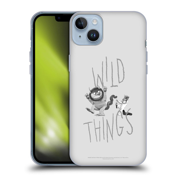 Where the Wild Things Are Literary Graphics Wild Thing Soft Gel Case for Apple iPhone 14 Plus