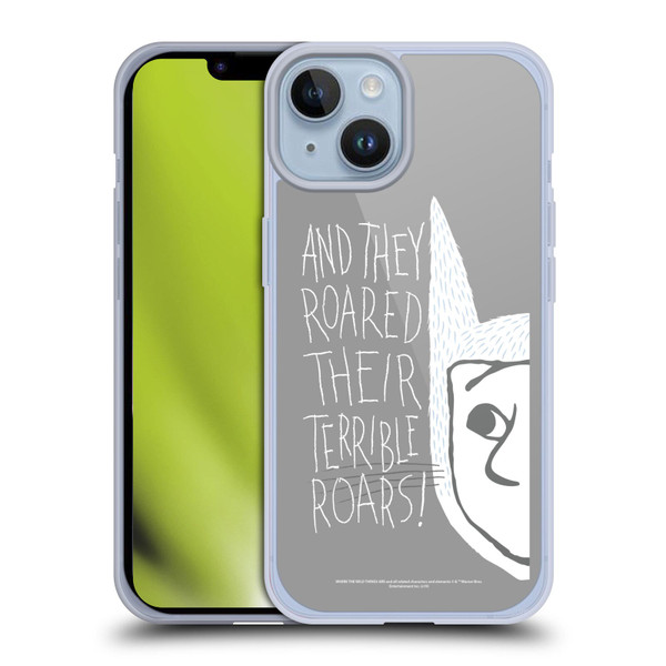 Where the Wild Things Are Literary Graphics Terrible Roars Soft Gel Case for Apple iPhone 14