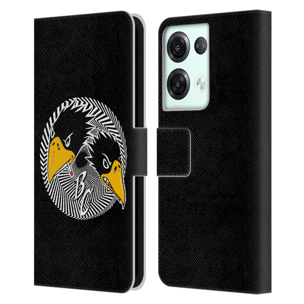 The Black Crowes Graphics Artwork Leather Book Wallet Case Cover For OPPO Reno8 Pro