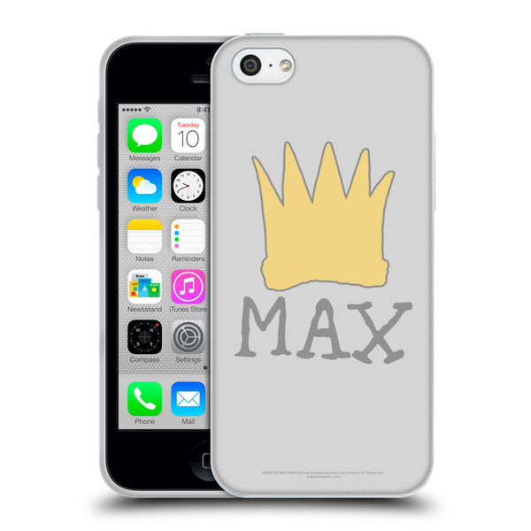 Where the Wild Things Are Literary Graphics Max Soft Gel Case for Apple iPhone 5c