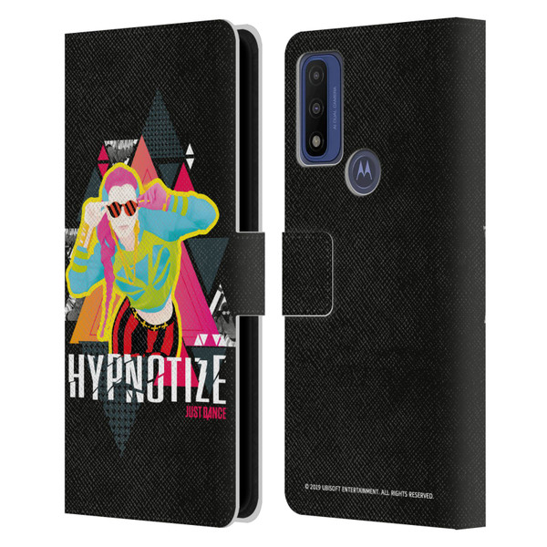 Just Dance Artwork Compositions Hypnotize Leather Book Wallet Case Cover For Motorola G Pure