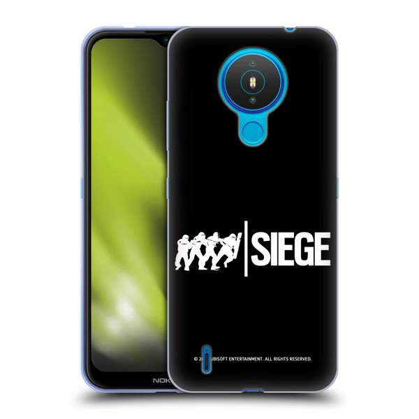 Tom Clancy's Rainbow Six Siege Logos Attack Soft Gel Case for Nokia 1.4