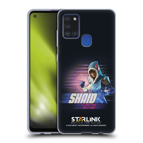 Starlink Battle for Atlas Character Art Shaid Soft Gel Case for Samsung Galaxy A21s (2020)