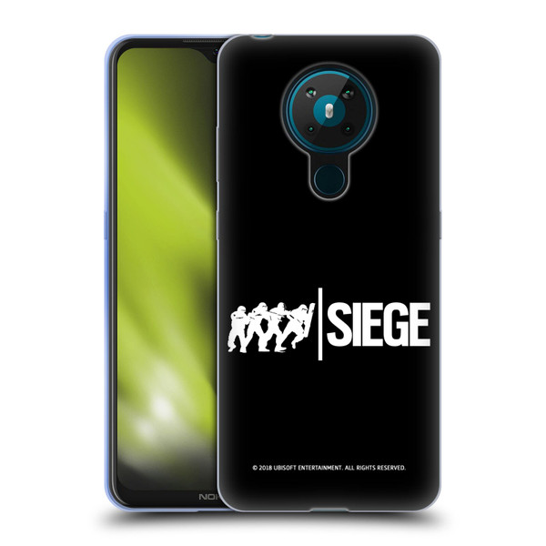 Tom Clancy's Rainbow Six Siege Logos Attack Soft Gel Case for Nokia 5.3