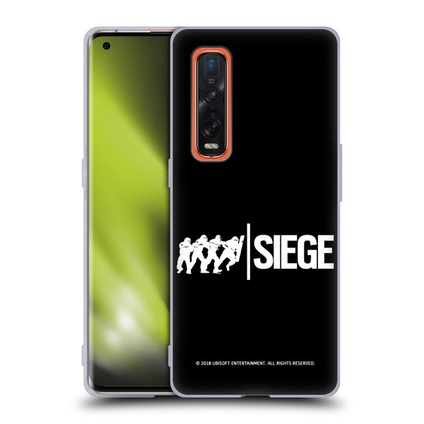 Tom Clancy's Rainbow Six Siege Logos Attack Soft Gel Case for OPPO Find X2 Pro 5G