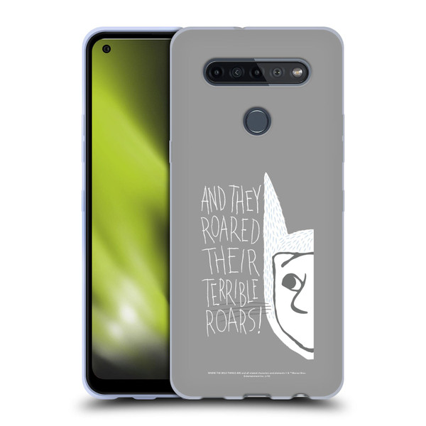 Where the Wild Things Are Literary Graphics Terrible Roars Soft Gel Case for LG K51S